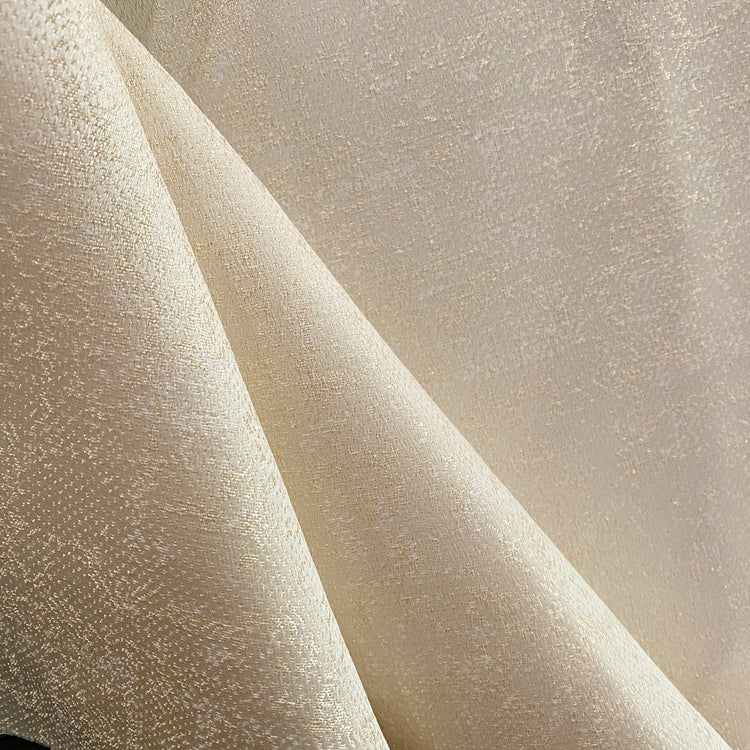 Patina Jacquard - 300cm Wide - Cream / Gold