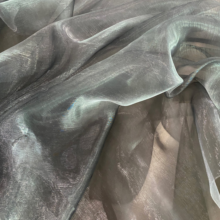 Metallic Organza - Silver