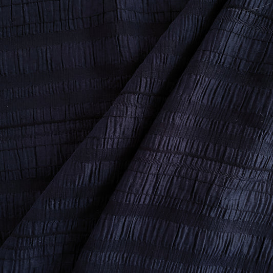 Ruche Striped Dobby - Navy / Midnight