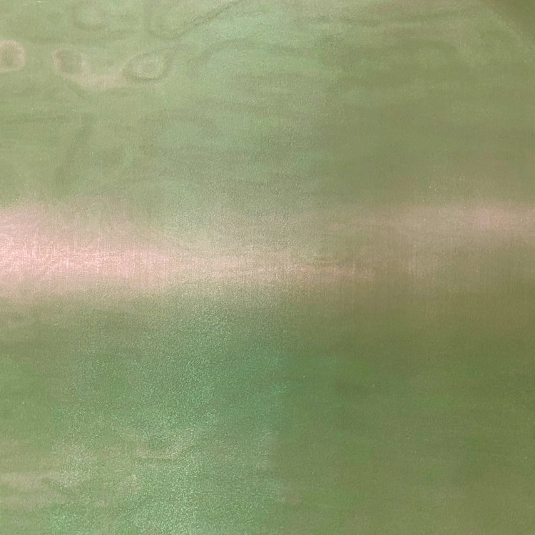 Metallic Organza - Lime Green