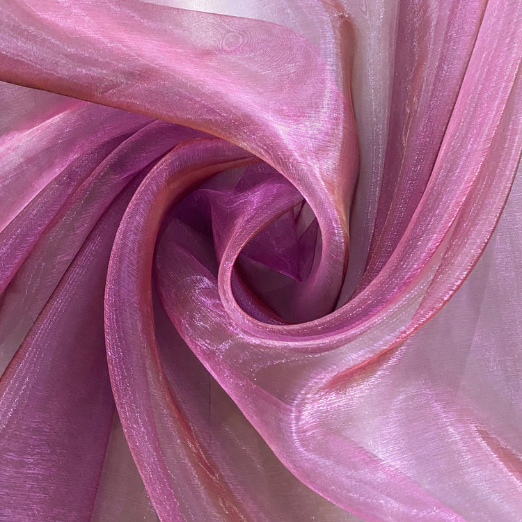 Shot Organza - Violet / Black