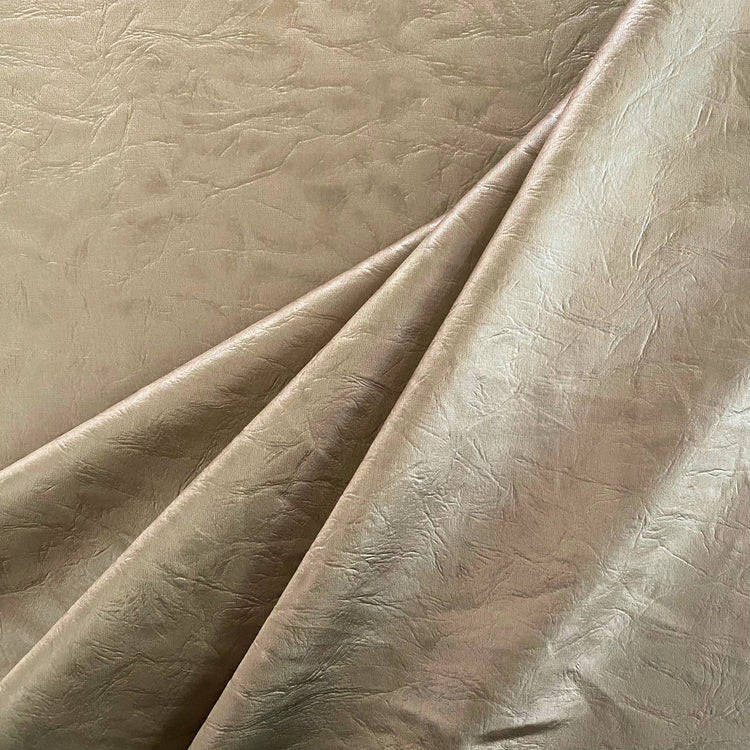 Leather Finish Satin - Ecru