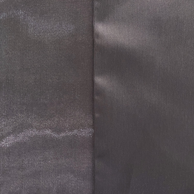 Shimmering Lake Satin - Slate Grey