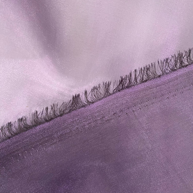 Iridescent Organza - Dark Thistle