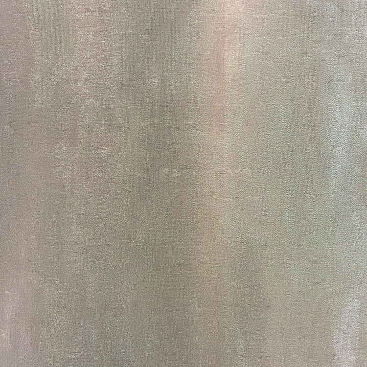 Metallic Holographic Organza - White