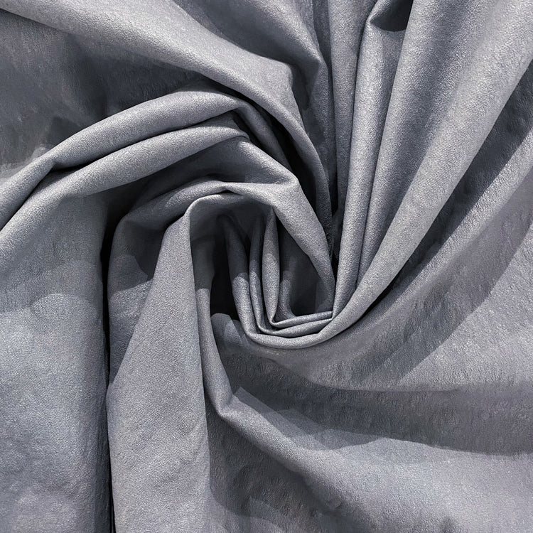 Pebble Motif - Thermo Finished Twill - Grey