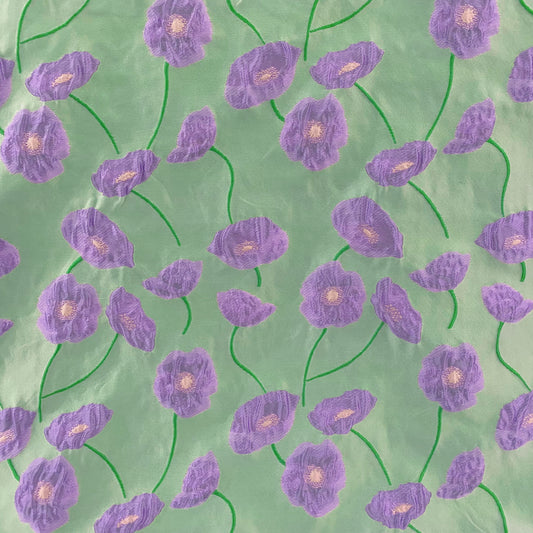 Poppy Poly/Nylon - Pale Green/Light Purple
