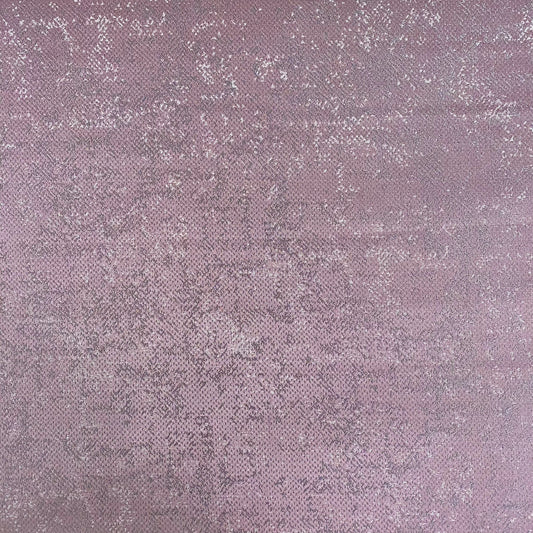 Patina Motif Jacquard - Pink Mauve/Silver