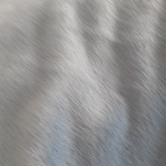 Faux Fox Fur - Medium Pile - Pastel Blue