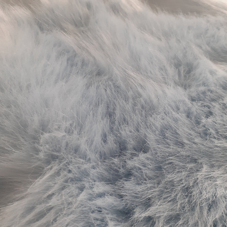 Faux Fox Fur - Medium Pile - Pastel Blue