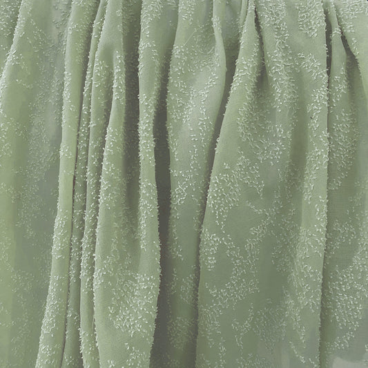 Sheer Crepe - Cut Pile-Insert - Pale Green