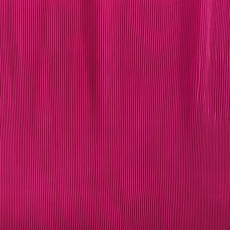 Accordion-Pleated Taffeta - Fuchsia