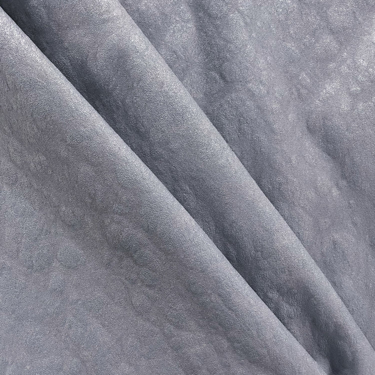 Pebble Motif - Thermo Finished Twill - Grey