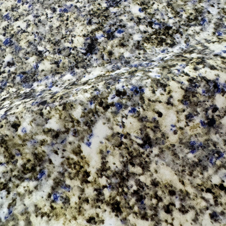PVC - Speckled Marble Print - Grey/Blue