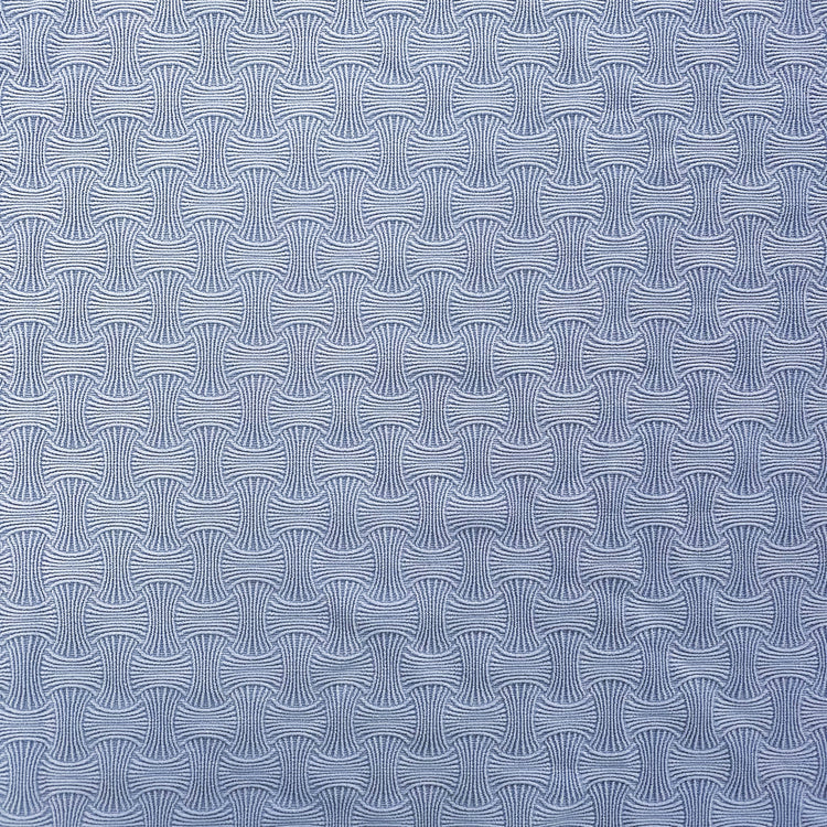 Basket Weave Look Stretch - Powder Blue