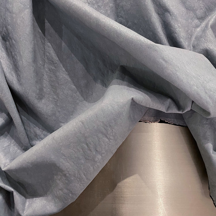 Pebble Motif - Thermo Finished Twill - Grey