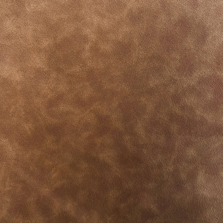 Faux Suede Leather - Coated Knit - Sienna