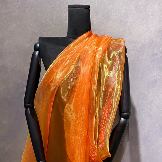 Shot Organza - Gold/Orange