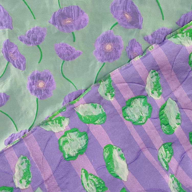 Poppy Poly/Nylon - Pale Green/Light Purple
