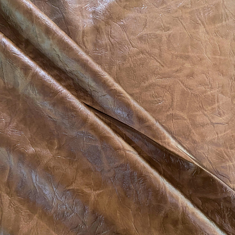 (Remnant) Leather Finish Satin - Chocolate - 2.10m (Stained)
