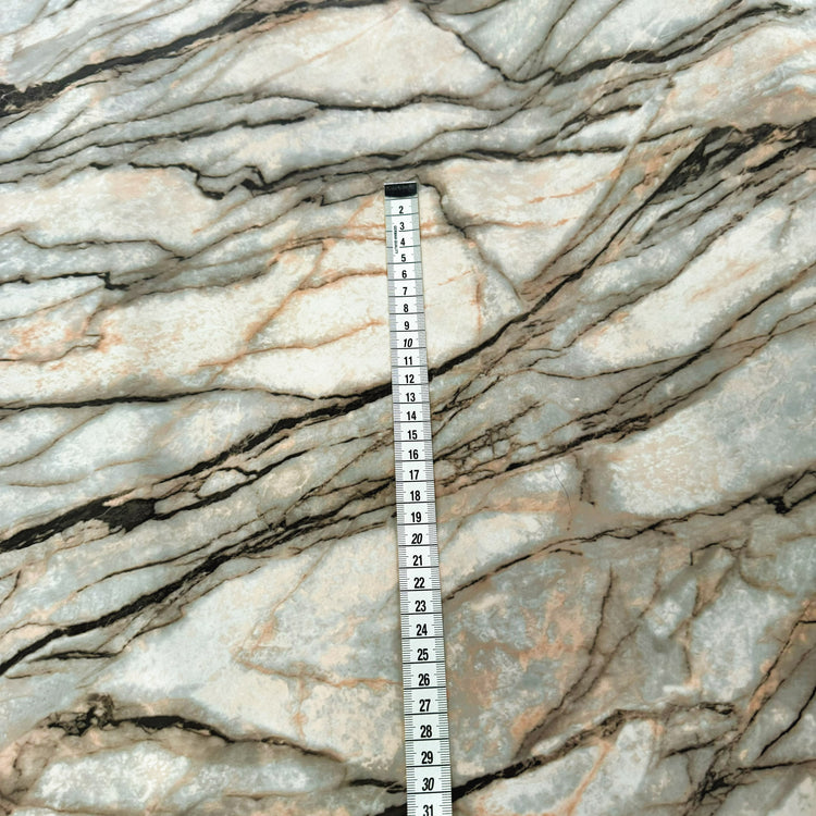 PVC - Deep Vein Marble Print - Gainsboro