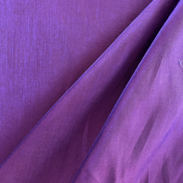 Glacé Shot Charmeuse - Purple / Blue