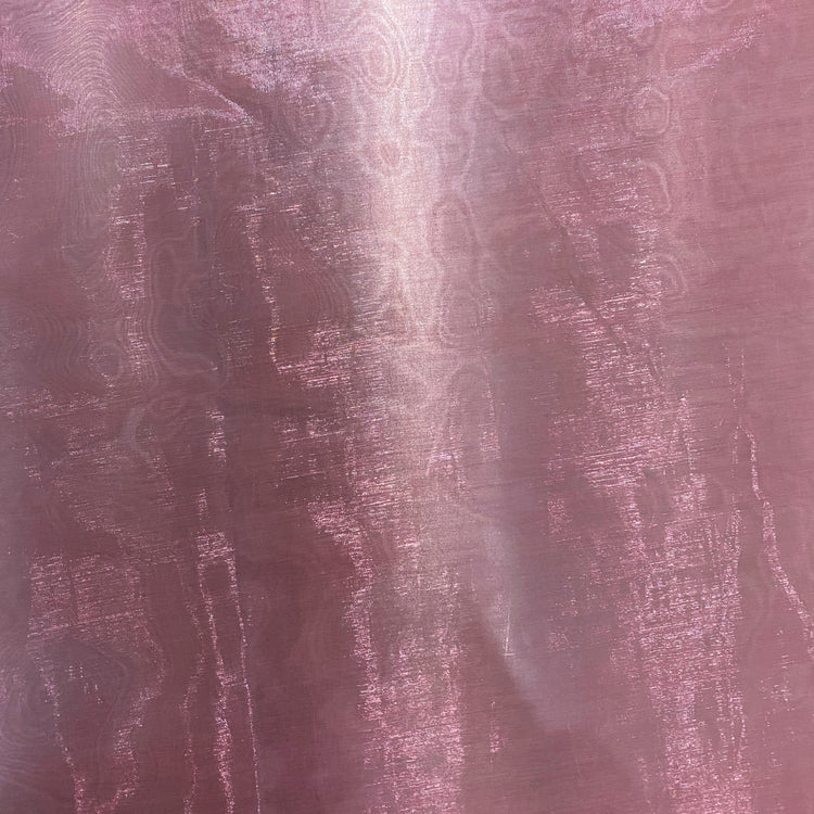 Liquid Steel Organza - Light Pink