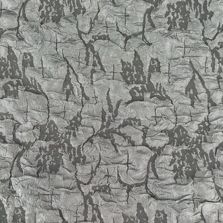 Crinkle Double Weave - Weft-Stretch - Slate Grey