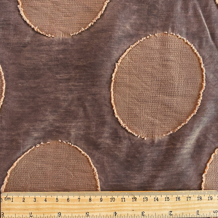 Large Dot Coupé Voile - Peru / Sienna