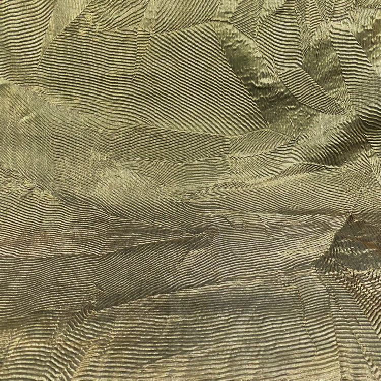 Origami Satin Plisse - Dark Goldenrod
