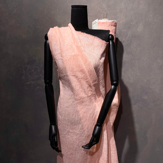 Bonded Rippled Plisse - Pink