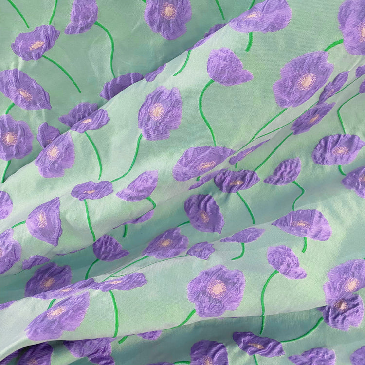 Poppy Poly/Nylon - Pale Green/Light Purple