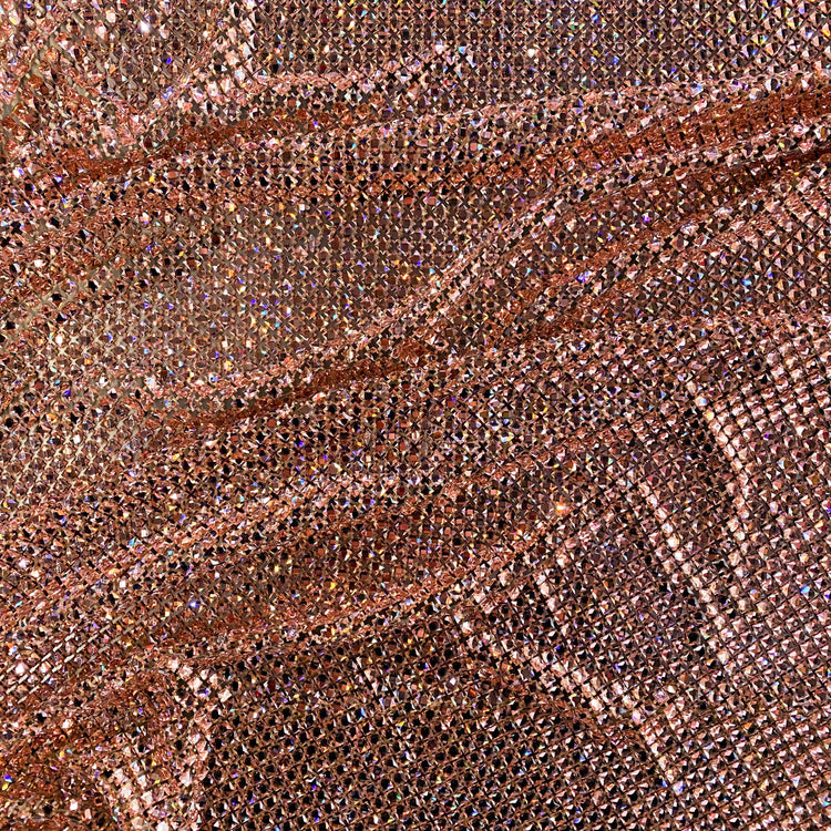 Crystal Glass Mesh - Champagne