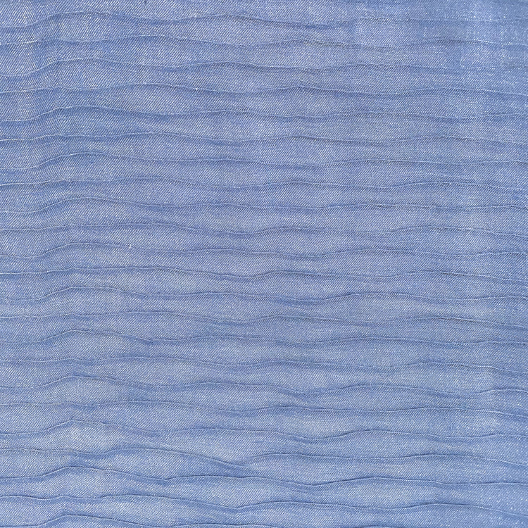 Shot Wave Twill - Blue/Gold