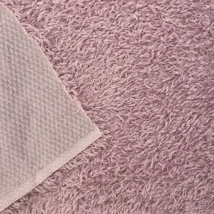 Faux Ostrich Feather Fur- Lavender Blush
