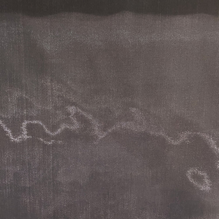 Shimmering Lake Satin - Slate Grey