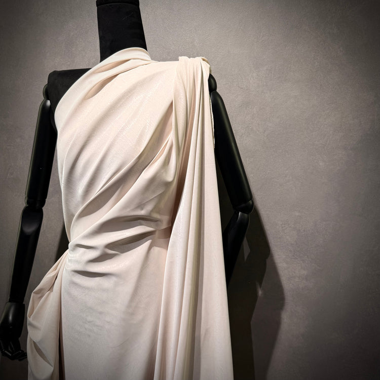 Earth Textured Faux Leather - Ivory