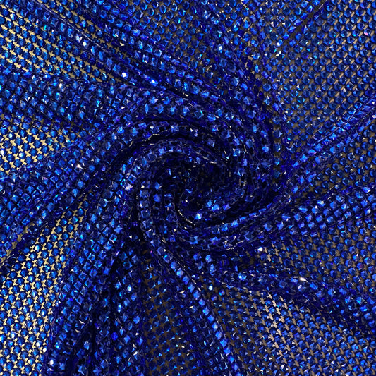 Crystal Glass Mesh - Sapphire