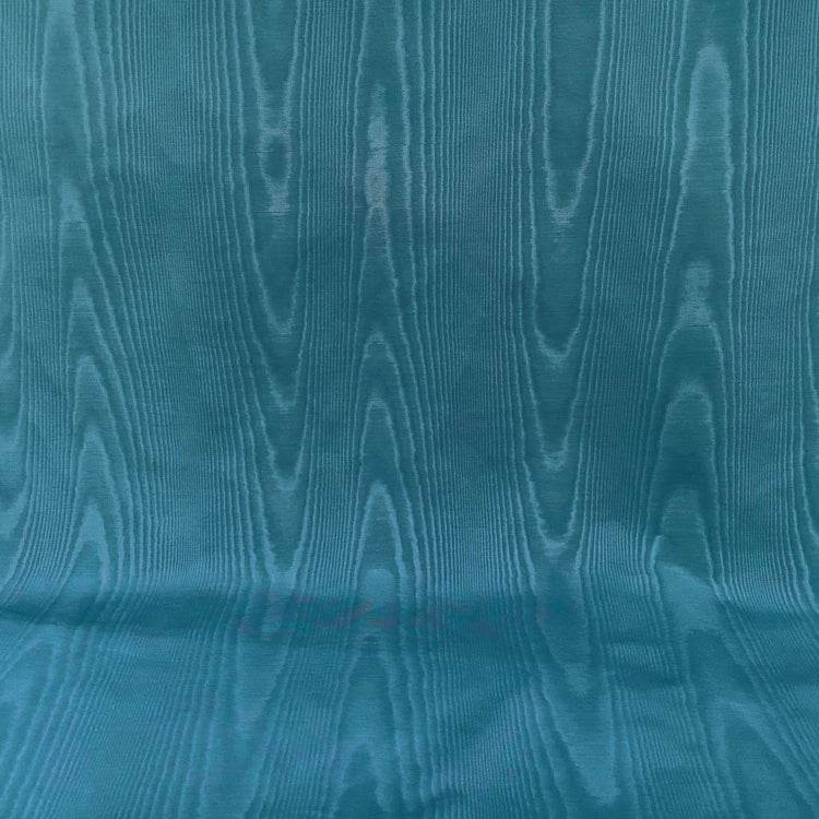 Moire Grosgrain - Dark Duck Egg