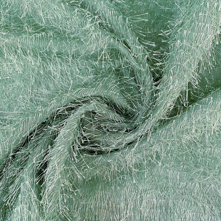 Tassel-Insert Plain Weave - Moss Green