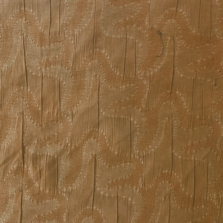 Organic Lines Textured Jacquard - Tan