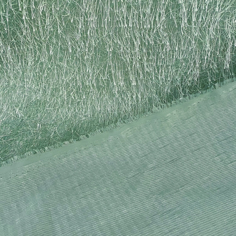 Tassel-Insert Plain Weave - Moss Green
