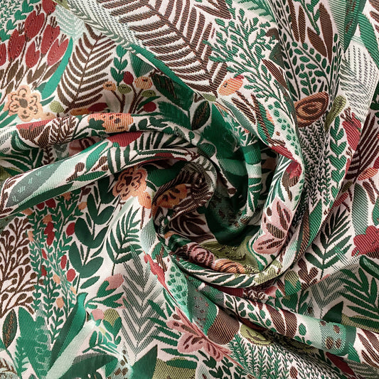 Storybook Garden Jacquard - Multicoloured / White