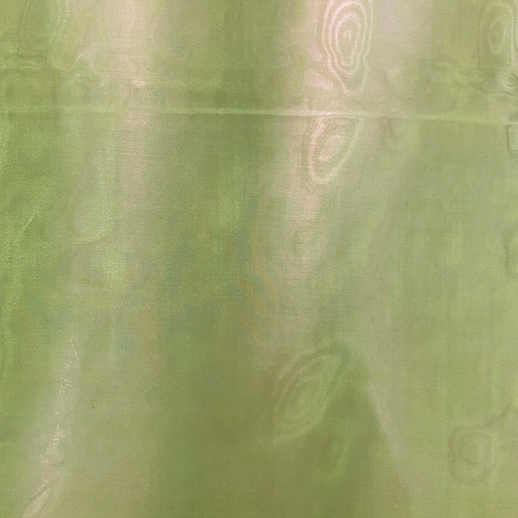 Liquid Shimmer Organza - Neon Lime