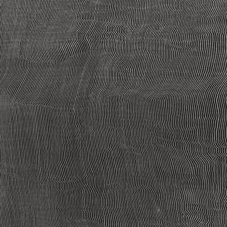 Bonded Plisse - Metallic - Silver