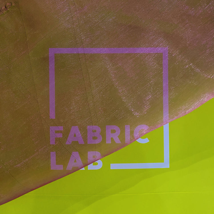 Shot Organza - Violet / Black