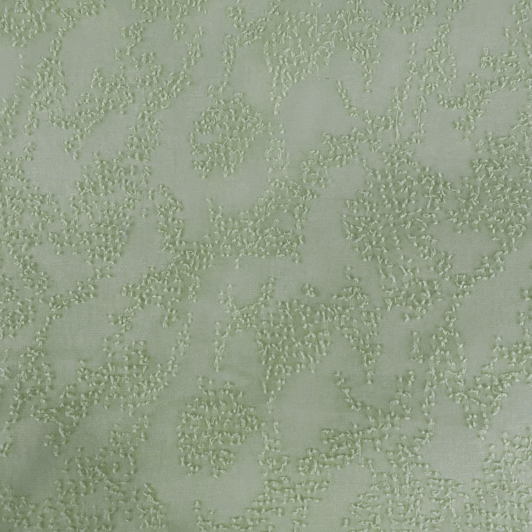 Sheer Crepe - Cut Pile-Insert - Pale Green