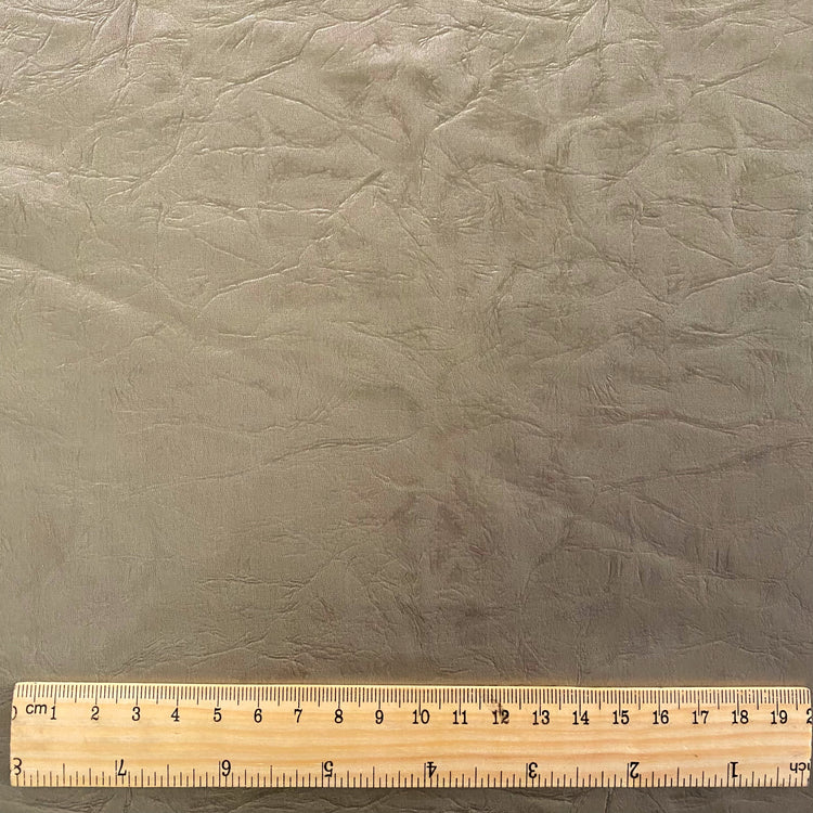 Leather Finish Satin - Ecru