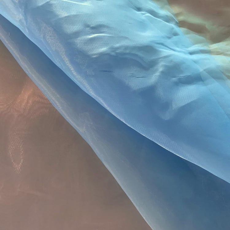 Plain Organza - Powder Blue