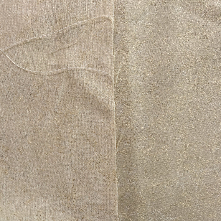 Patina Jacquard - 300cm Wide - Cream / Gold